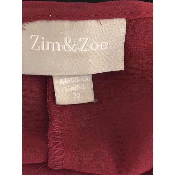 Zim & Zoé Women Dress 20 Boho Artsy Lagenlook Summer Artsy Long Sleeve Pullover - Picture 8 of 13